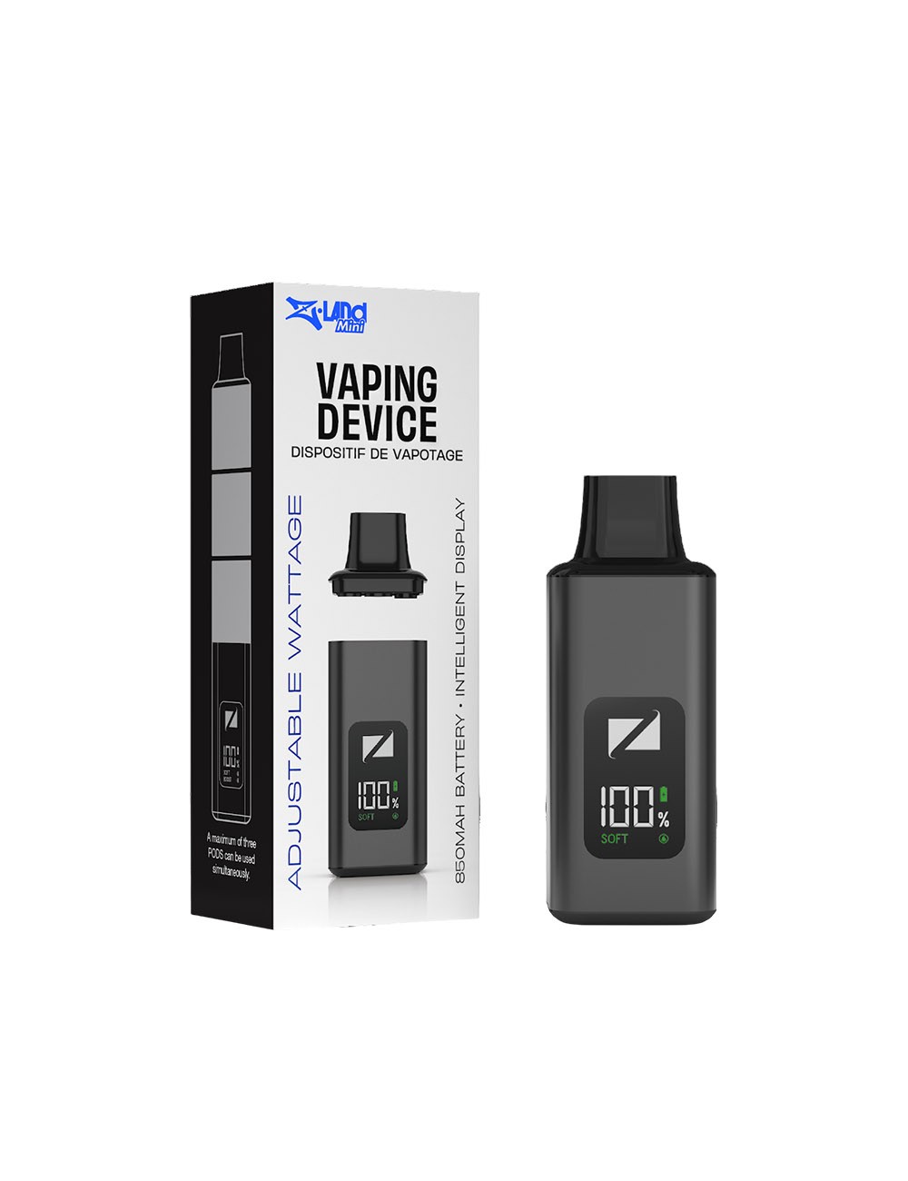 Pod Z-LAND MINI  negru clasic (black)